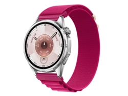 Bracelete Para Huawei Watch Gt 6 (46mm) - Nylon Alpine Loop Vermelho Carmesim