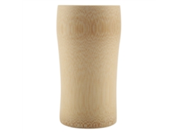 Carrito de té de madera de bambú para tazas y tazones KOFIHETY