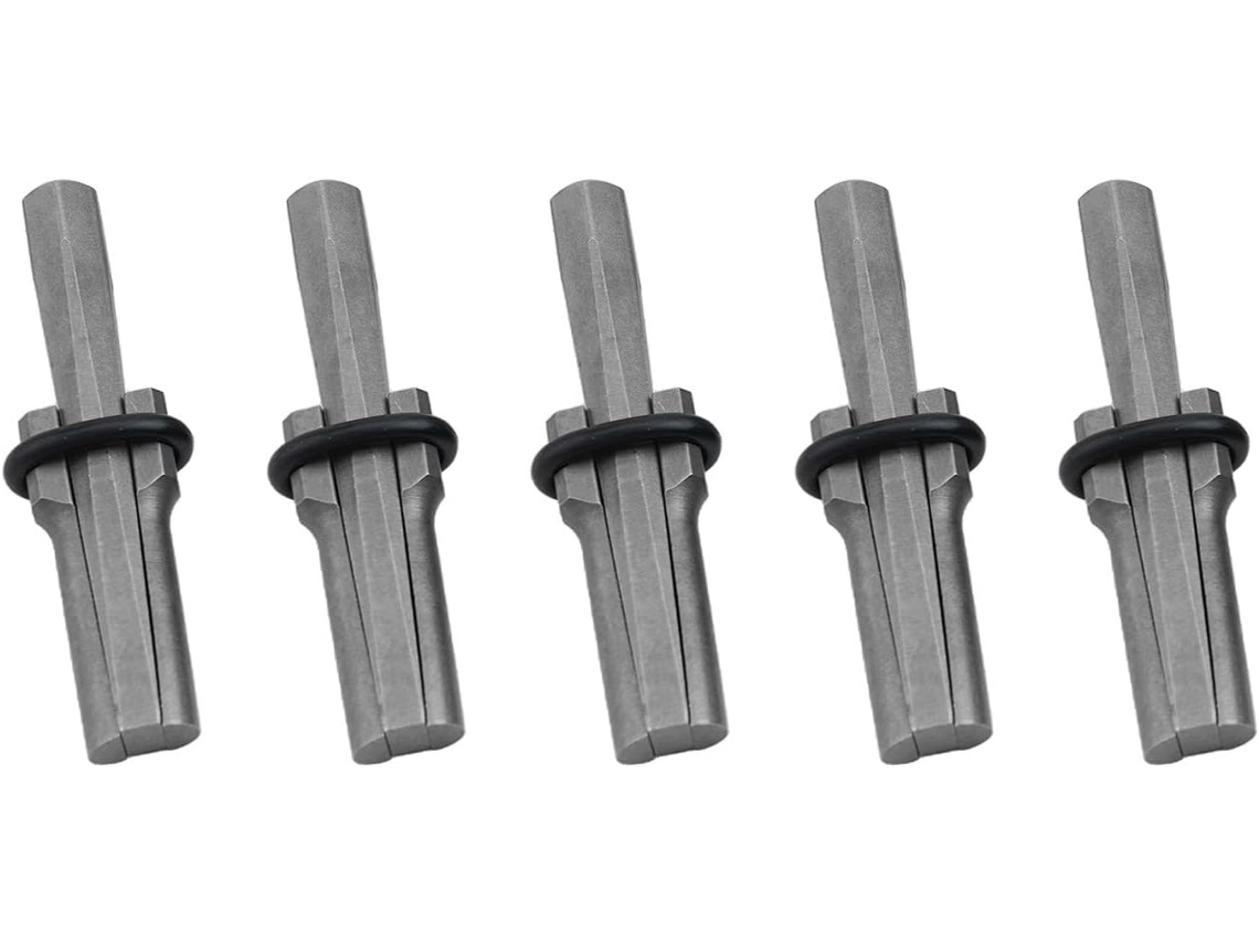 Kit 5 Acero (16 105 De Cuñas Para Partir Rocas Tratadas Térmicamente Para