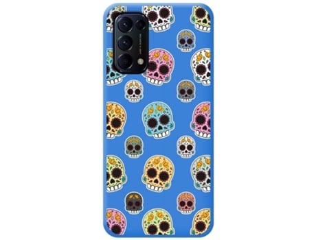 Carcasa Oppo Find X3 Lite 5G TUMUNDOSMARTPHONE Catrina Azul