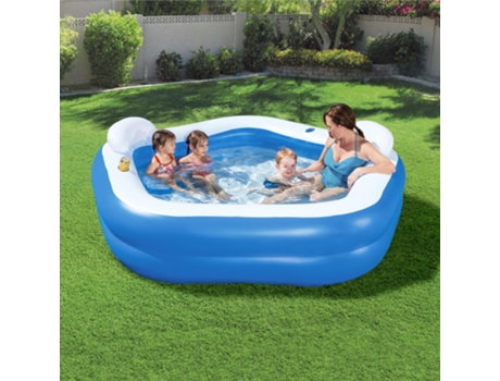 Piscina Family Fun Lounge 213x206x69 cm BESTWAY