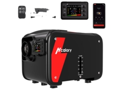 Calentador de aire portátil, diésel de 8 kW, arranque/parada automáticos, con adaptador OEM