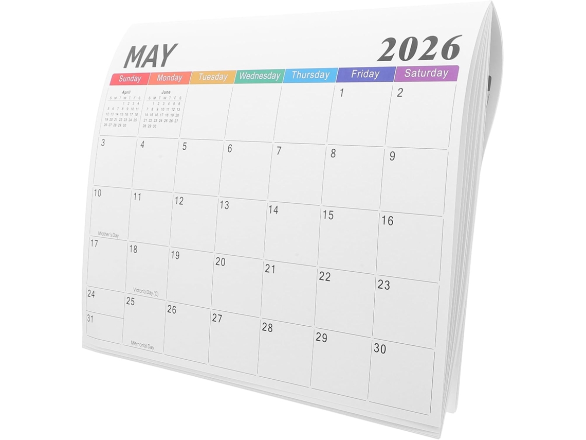 Calendario Magnético Para Nevera, De Enero A Junio, Organizador Mensual Borrable Para La Cocina.