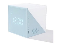 2026-reloj Inteligente Cubo Usb Digital Led Con Pantalla, Diseño Silencioso Y Función De Memoria (azul)