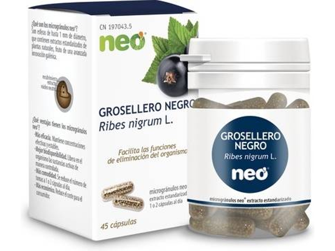 Complemento Alimentar NEO Groselhero Negro (45 cápsulas)