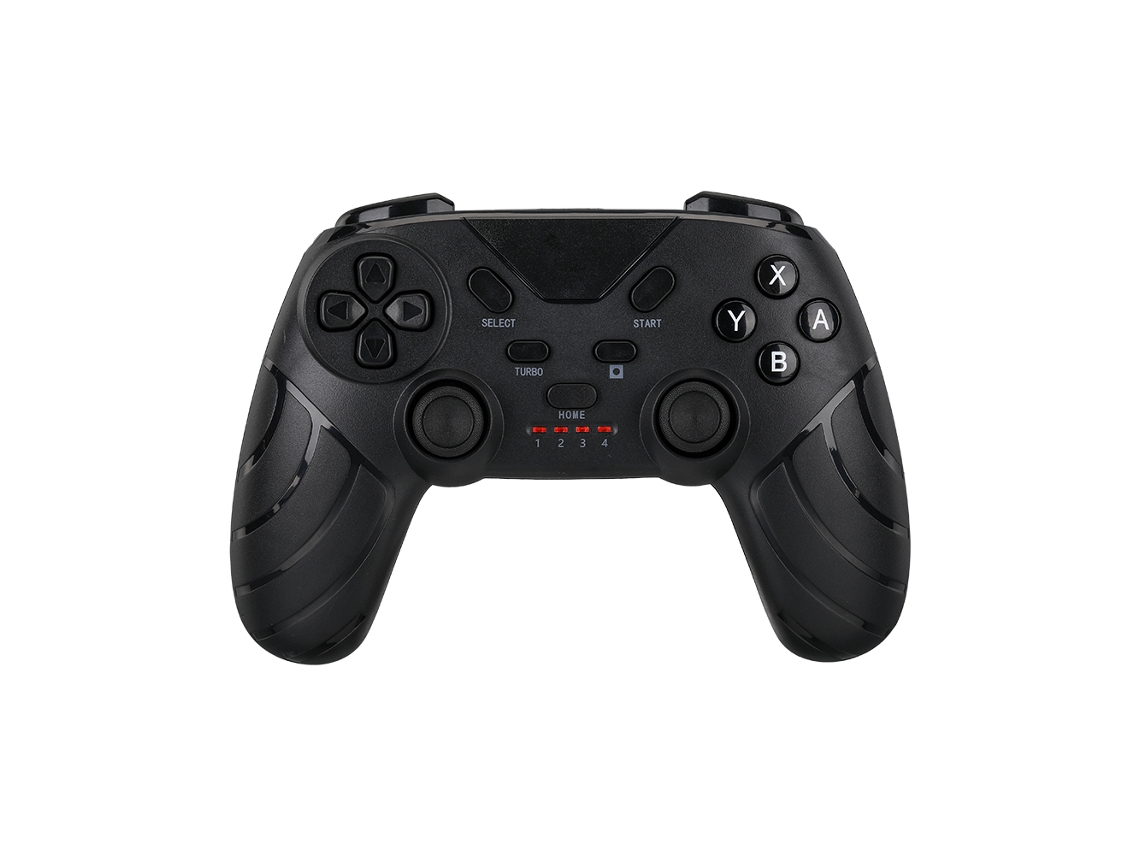 Mando inalámbrico Bluetooth Pro 6 en 1 para Switch 2, PC, Android TV e iOS, con sensor de movimiento y doble vibración, color negro. Aeuzwr