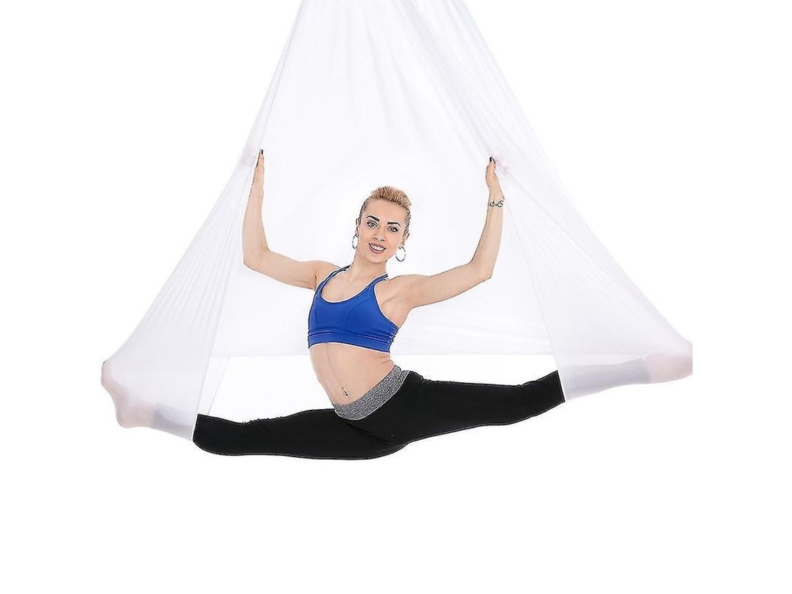 2026-hamaca Aérea Para Yoga Antigravity Tela De Nailon Swing Inversión Pilates Alivio De Dolor Espinal Resistente 900kg
