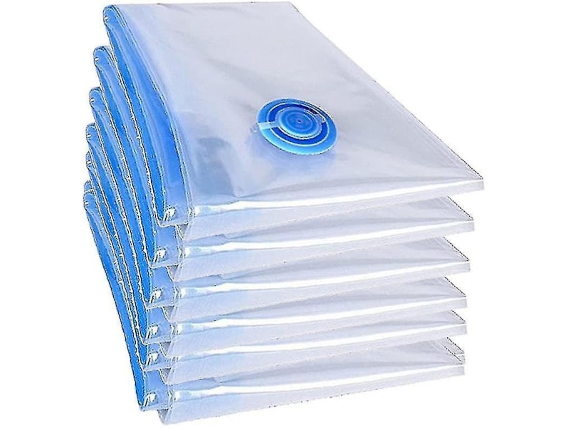 Juego de 6 bolsas de vacío XXL para mantas y ropa