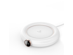 Base calefactora USB SFUSHOS para leche, café y té con tres ajustes de temperatura (m306 blanco)