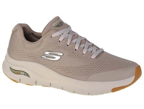 Zapatillas Deportivas SKECHERS Arch Fit ( Beige - Material Sintético - 42,5)