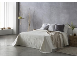 Colcha GUY LAROCHE Fleur (Gris - 230 x 270 cm - 70% algodón, 30% poliéster)