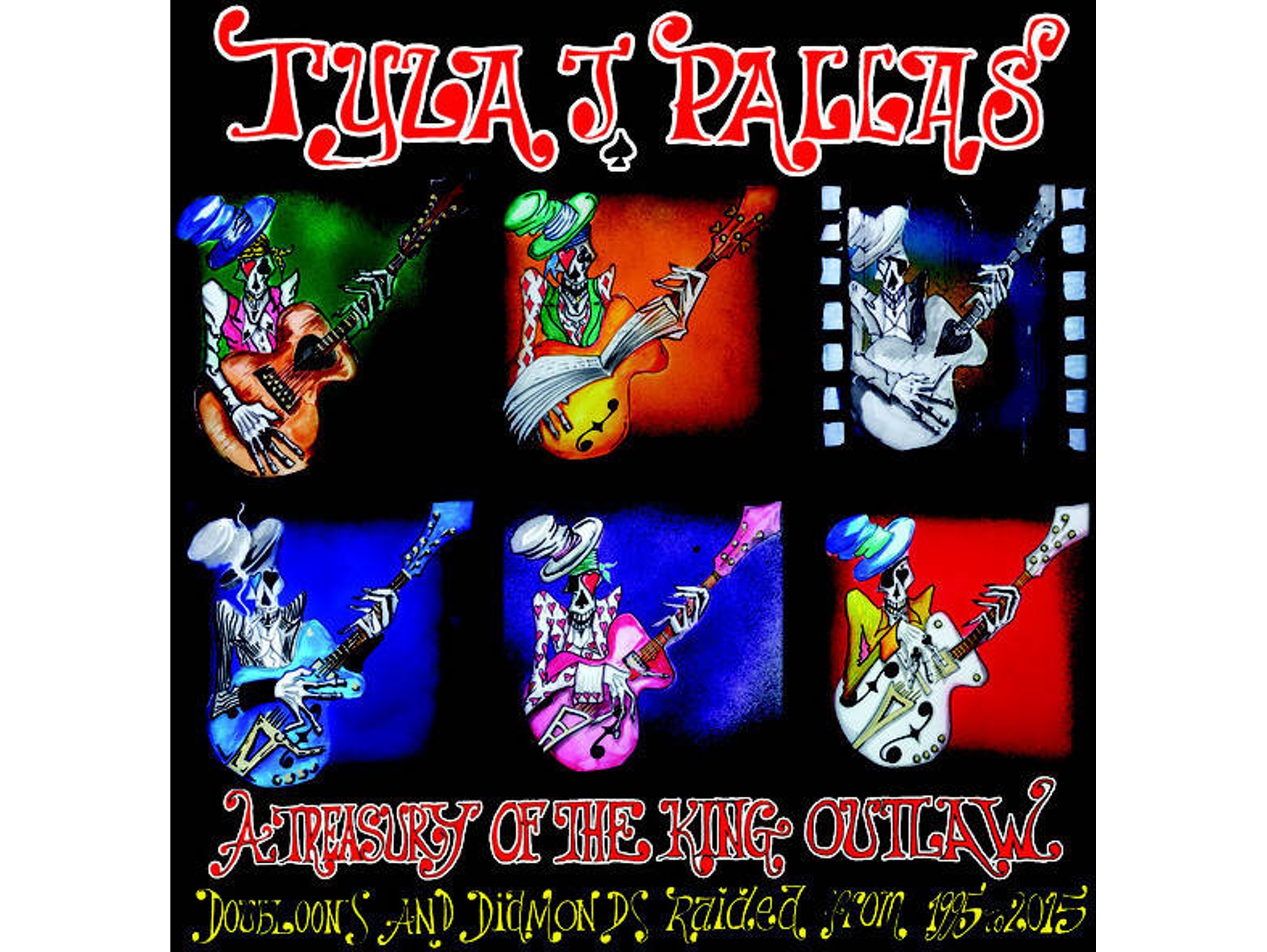 Box Set CD + DVD Tyla J. Pallas - A Treasury Of The King Outlaw