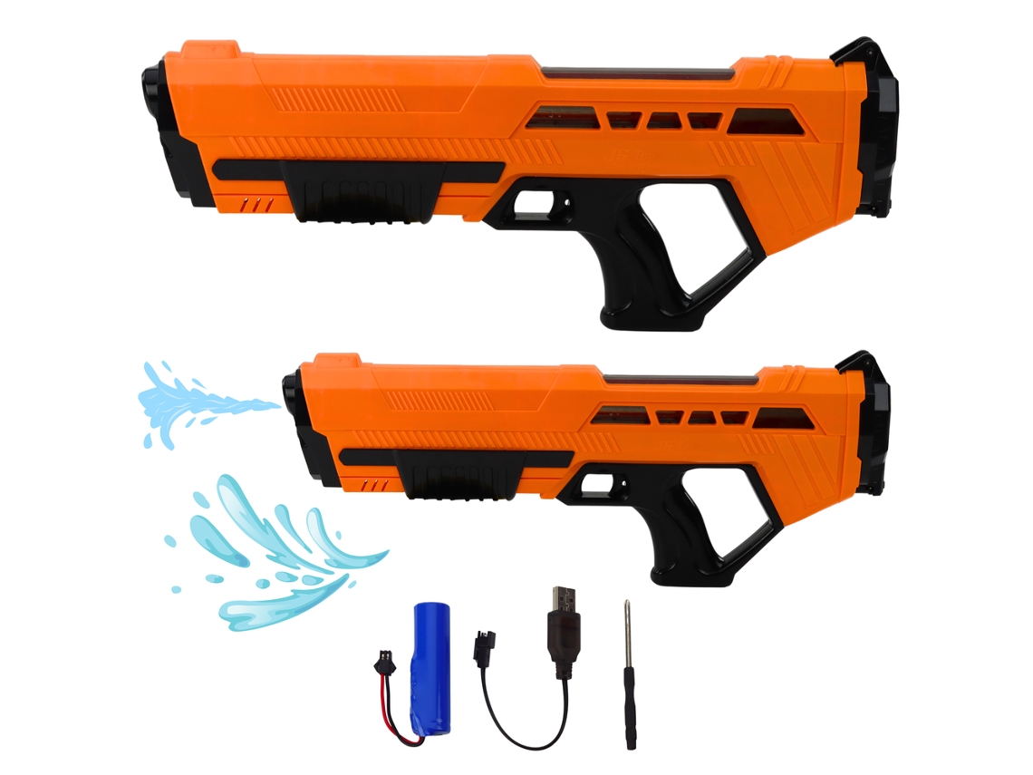 Pistola de agua eléctrica automática naranja B.active
