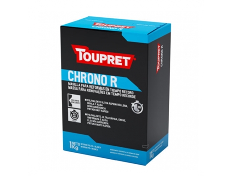 Masilla TOUPRET Rapida Top Calidad Chrono R 1 Kg