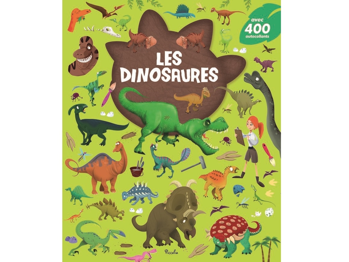 399 Stickers Dinosaurs PICCOLIA (3 años)