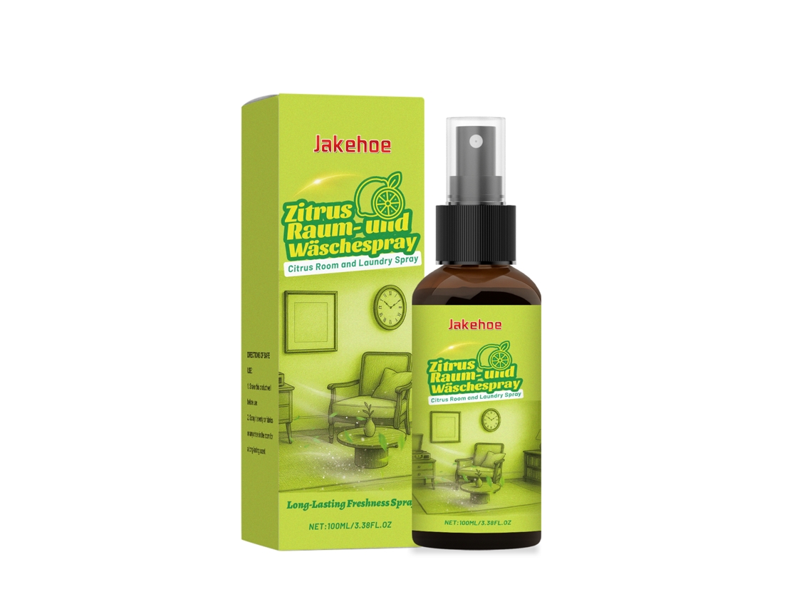 Ambientador con aroma cítrico: fragancia fresca y aromática.