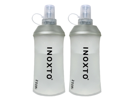 Bolsa para beber de vejiga de agua deportiva de 250 ml, bolsa de almacenamiento de vejiga de agua plegable suave portátil, sin BPA para escalar, mo...