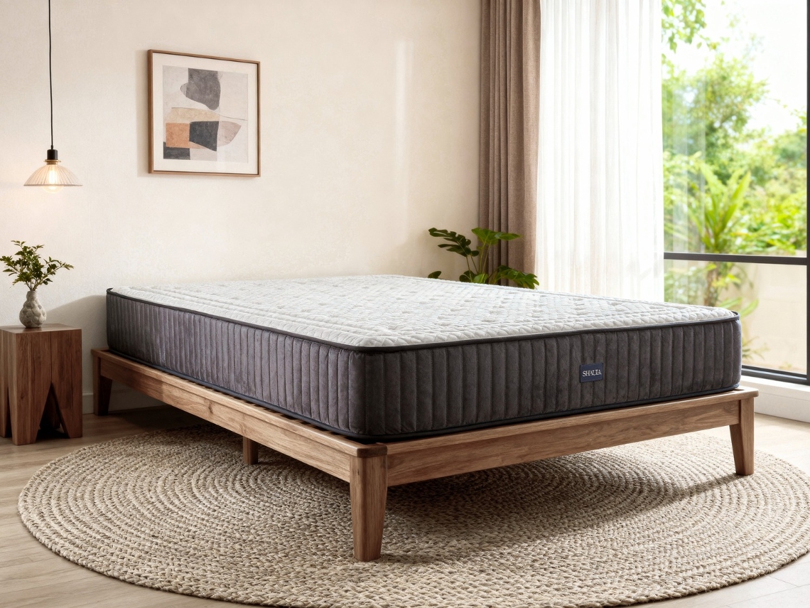 Colchón De Espuma Shaula Titan 90x200 Altura 29 Cm Con 2 Cm De Viscoelástica