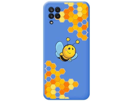 Carcasa Samsung Galaxy A22 4G / M22 TUMUNDOSMARTPHONE Abeja Azul