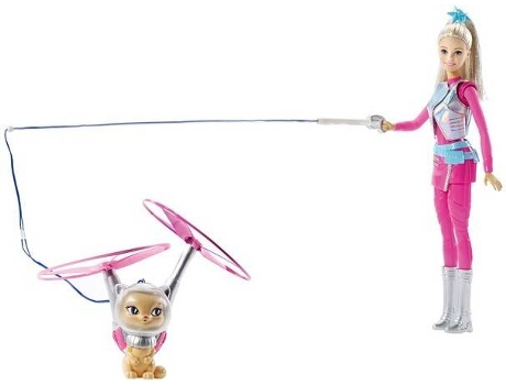 BARBIE: Star Light Adventure Galaxy & Hover Cat (Edad Mínima: 3)