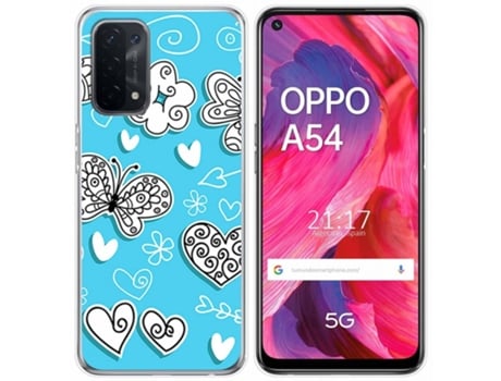 Carcasa Oppo A54 5G / A74 5G TUMUNDOSMARTPHONE Dibujos Multicolor