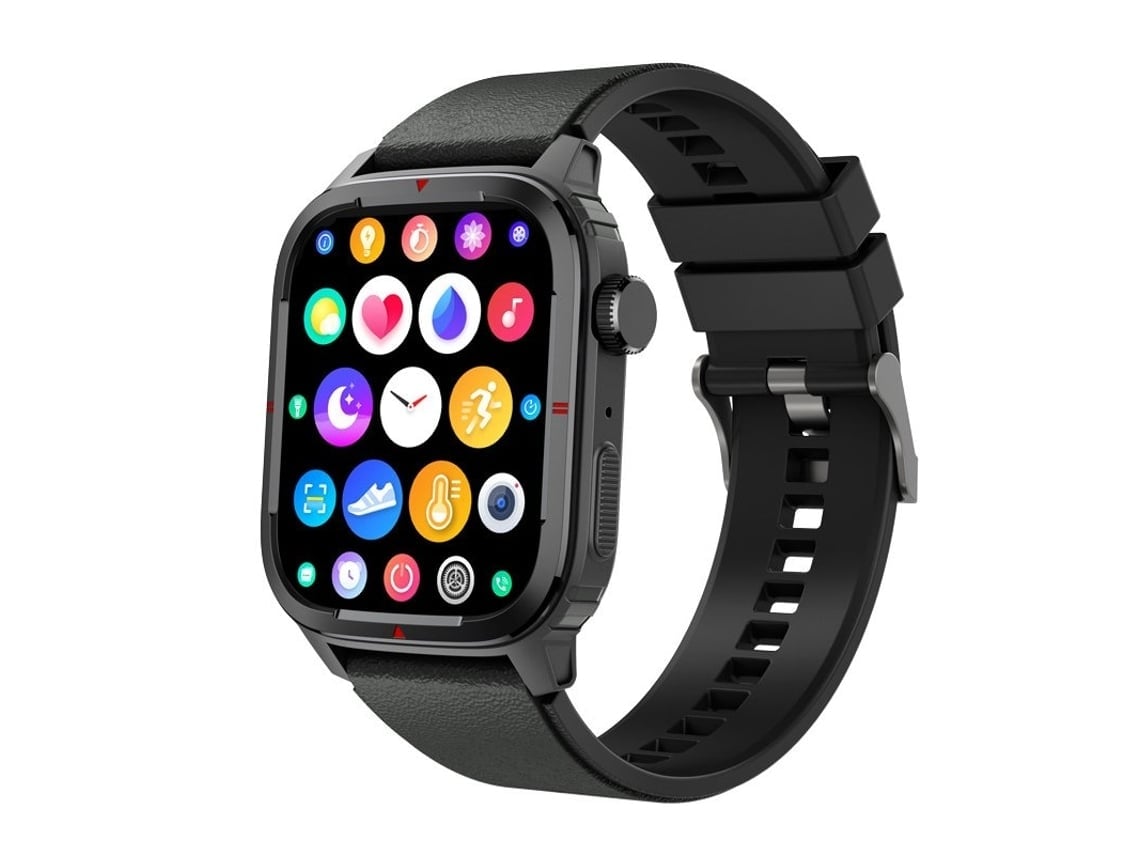 Q25 Preto Oxigénio Sangue Frequência Cardíaca Bluetooth Chamadas