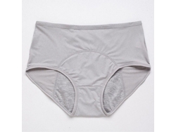 Ropa Interior Antifugas Para Mujer Incontinencia, Pantalones Protector Leakproof Gyw Lvm Talla L-8xl 5xl Gris