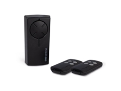 Kit de receptor de radio universal SCS Sentinel de 1224 V con 2 controles remotos y botones grises. Kit Radiogate.
