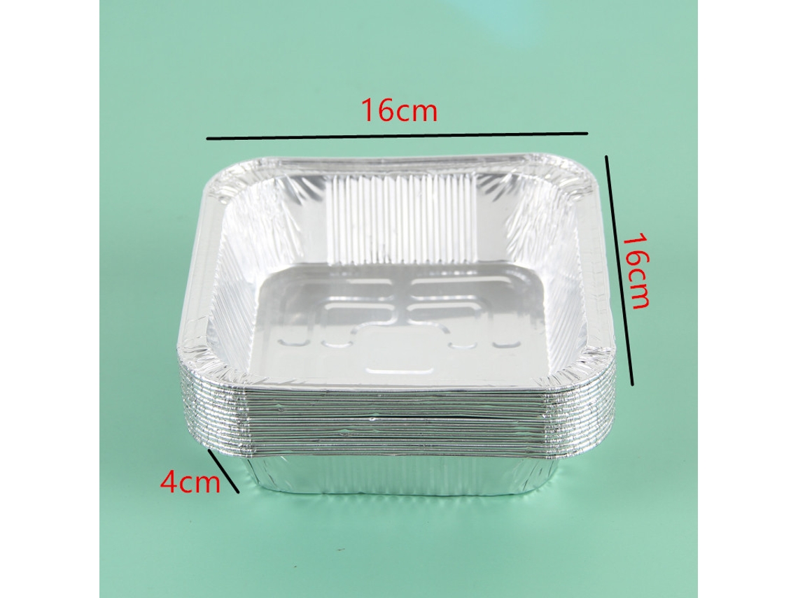 Bandeja de Papel Alumínio para Air Fryer 16Cm50 Un 