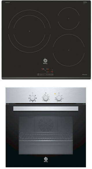 Conjunto Horno + Placa inducción BALAY 3HI833XP