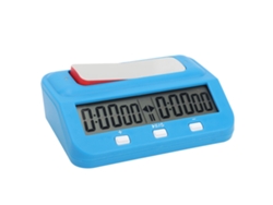 Temporizador Digital Profesional Para Ajedrez Con Funciones De Bonificación, Retardo Y Memoria Azul.