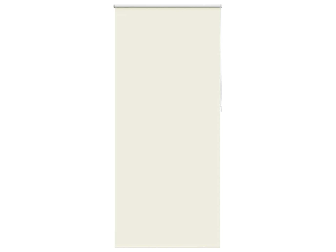 Maison Exclusive - Estor Enrollable Opaco 124,4x230 Cm, Tela, Ancho 120 Cm, Blanco Roto