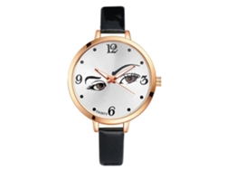 Relógio De Pulso Lvpai Lotus De Liga Analógico Quartzo Couro Pu Feminino Casual Branco P522