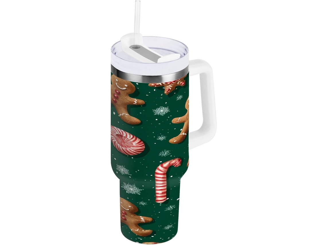 Galleta Vaso Botella Taza Acero Inoxidable - Vaso Térmico Portátil