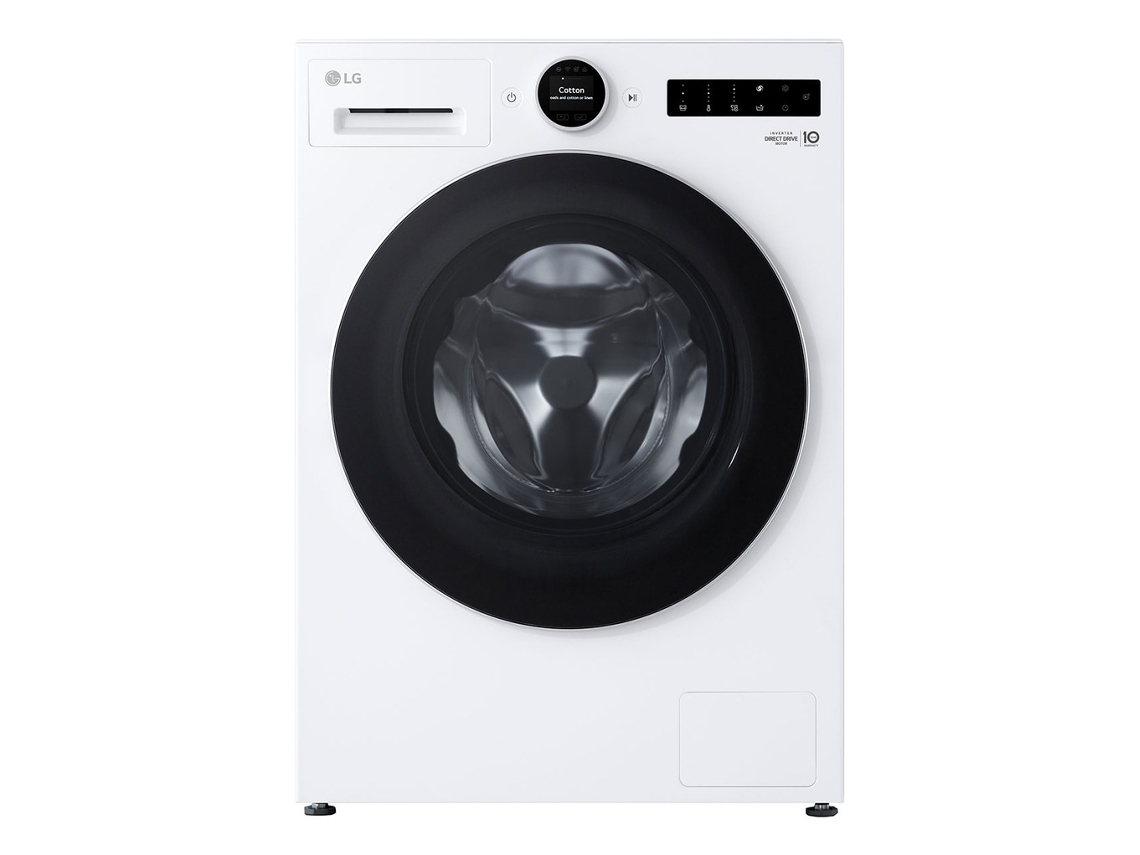 Lavadora LG F14X71WSTA de carga frontal, 11 kg, 1360 rpm, blanca