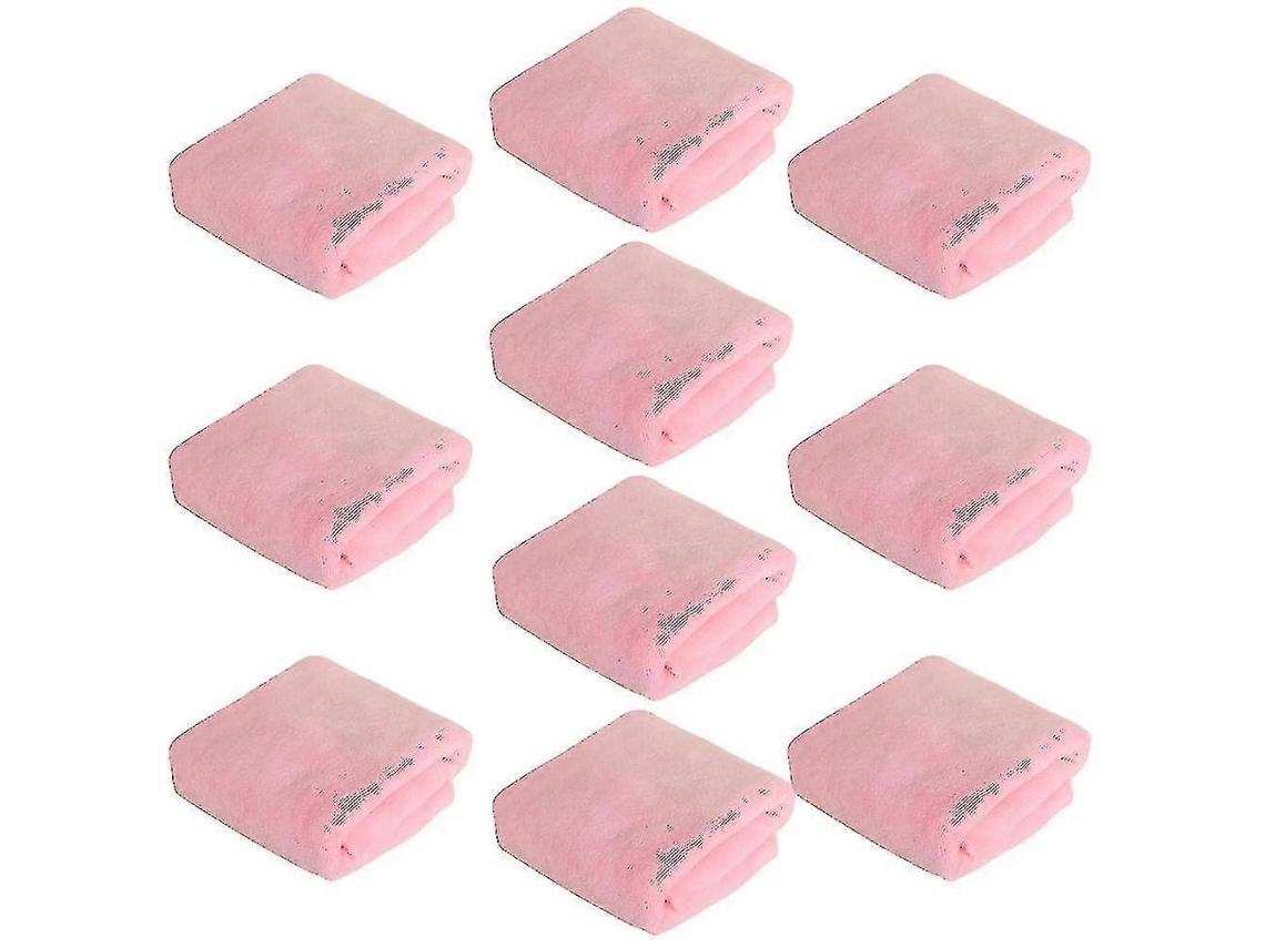 Toallas de peluquería (paquete de 10) de secado rápido para cabello, manos y rostro. Para usar en casa, salón, spa y barbería. Rosewell.