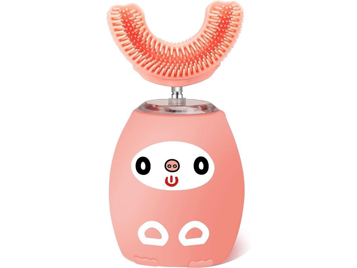 Cepillo De Dientes Eléctrico En Forma De U Para Niños, Con Temporizador Automático Y Modos Inteligentes.