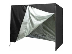 Funda para columpio de jardín de 2 o 3 plazas, impermeable, a prueba de polvo, anti-UV y resistente al desgarro.