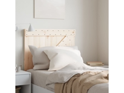 Cabecero De Cama Madera Maciza De Pino 80x104 Cm