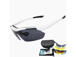 Gafas de ciclismo polarizadas con 5 lentes intercambiables para deportes al aire libre