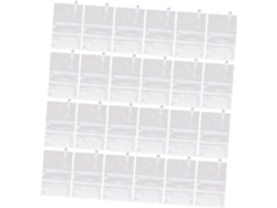 100 Piezas De Plástico De Burbujas Inflable Para Mudanzas Y Envíos, Para Vasos, Platos Y