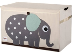 Caja de Almacenamiento 3SPROUTS Elefante