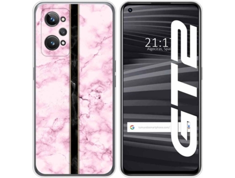 Carcasa para Realme GT 2 5G TUMUNDOSMARTPHONE Dibujos Mármol 04 Multicolor