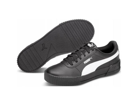 Zapatos PUMA Carina Pfs Fibras Sintéticas (38 - Negro)