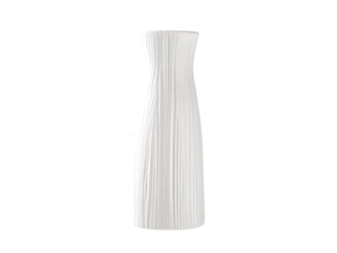 2026-vaso De Flores Nórdico Inquebrantable Plástico Pequeño Blanco Para Sala Comedor Decoración Hogar
