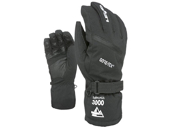 Guantes para Hombre LEVEL Lavas Evolution Goretex Negro para Esquí (M)