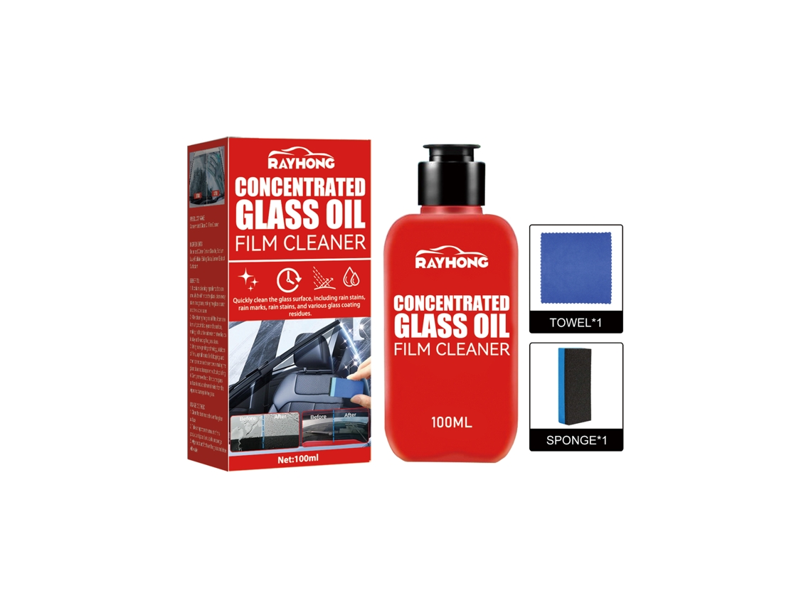 Limpiador de aceite concentrado eficaz para cristales