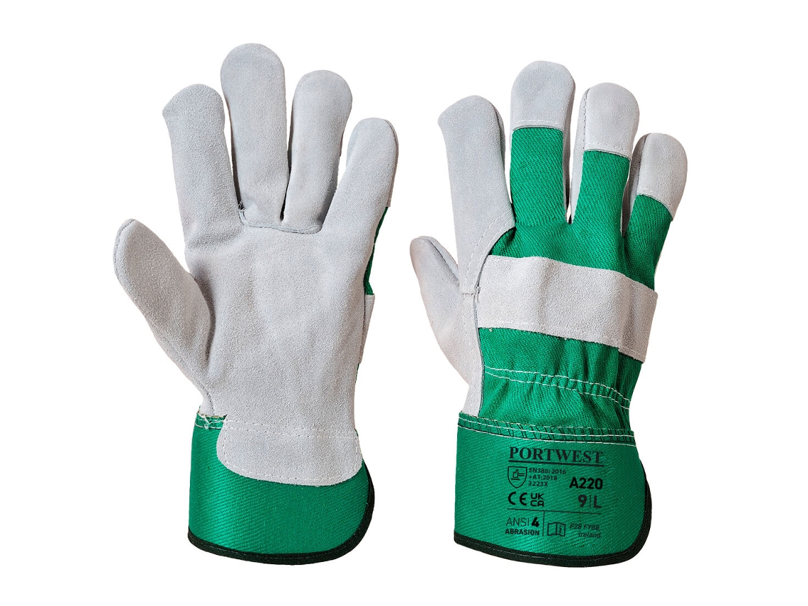 Guante Rigger Premium Chrome Para Protección Y Comodidad Rojo / Xxxl