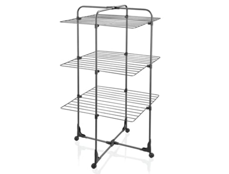 Torre De Secado LEIFHEIT Negro Metal (68x68x126 cm)