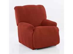 Maxifundas | Funda De Sillón Relax Relive | Modelo Pies Juntos | Color Caldera | Alta Elasticidad Y Tacto Suave | Hecho En España.